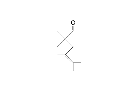 4-Isopropylidene-1-methyl-cyclopentanecarboxaldehyde