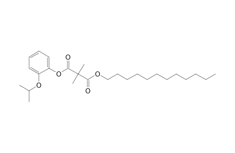 Dimethylmalonic acid, dodecyl 2-isopropoxyphenyl ester