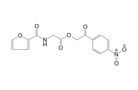 2-(4-nitrophenyl)-2-oxoethyl (2-furoylamino)acetate