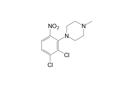 1-(2,3-dichloro-6-nitrophenyl)-4-methylpiperazine