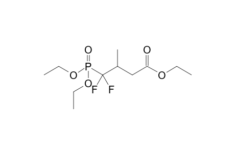 4-Diethoxyphosphoryl-4,4-difluoro-3-methyl-butyric acid ethyl ester