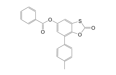 1,3-benzoxathiol-2-one, 5-(benzoyloxy)-7-(4-methylphenyl)-