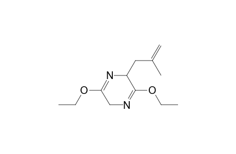 Pyrazine, 3,6-diethoxy-2,5-dihydro-2-(2-methyl-2-propenyl)-