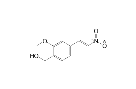 3-Methoxy-4-hydroxy-methyl-nitrostyrene