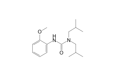 1,1-diisobutyl-3-(o-methoxyphenyl)urea