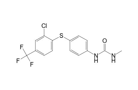 Urea, N-[4-[[2-chloro-4-(trifluoromethyl)phenyl]thio]phenyl]-N'-methyl-