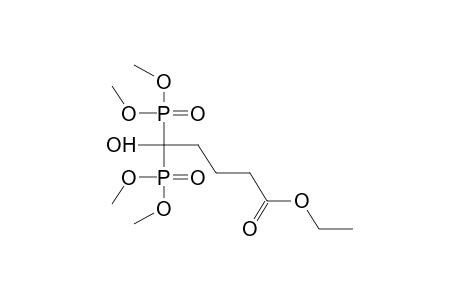 ETHYL 5-HYDROXY-5,5-DIMETHOXYPHOSPHORYLPENTANOATE
