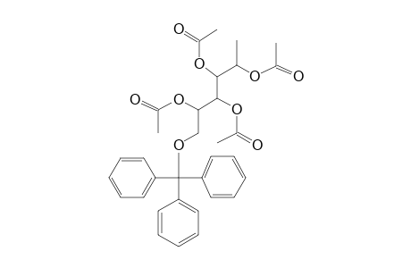 1-Deoxy-2,3,4,5-tetriacetyl-6-trityl-D-altritol