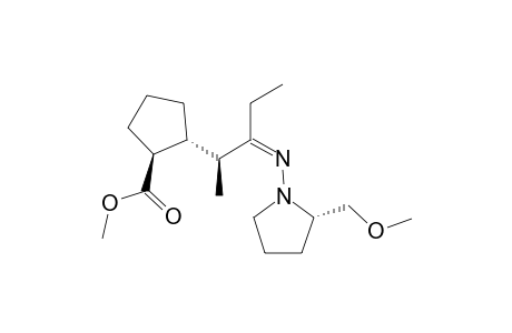 (1S,2R)-2-[(1S,2Z)-2-[(2S)-2-(methoxymethyl)pyrrolidino]imino-1-methyl-butyl]cyclopentanecarboxylic acid methyl ester