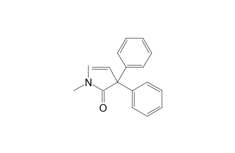 .alpha.,.alpha.-diphenyll-3-en-N,N-dimethylbutyramide
