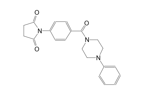 2,5-pyrrolidinedione, 1-[4-[(4-phenyl-1-piperazinyl)carbonyl]phenyl]-