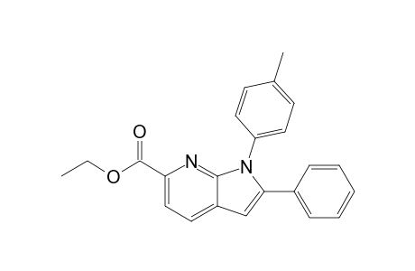 Ethyl 1-(4-methylphenyl)-2-phenyl-1H-pyrrolo[2,3-b]pyridine-6-carboxylate
