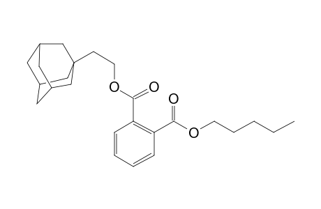 Phthalic acid, 2-(1-adamantyl)ethyl pentyl ester