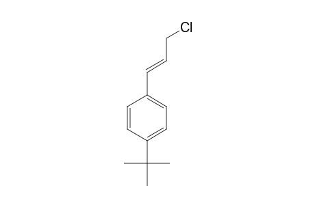 Benzene, 1-tert-butyl-4-(3-chloropropenyl)-