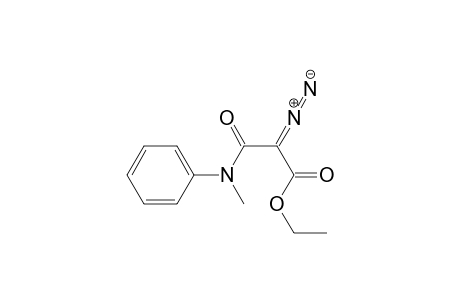 2-Diazo-N-methyl-N-phenylmalonamic Acid Ethyl Ester