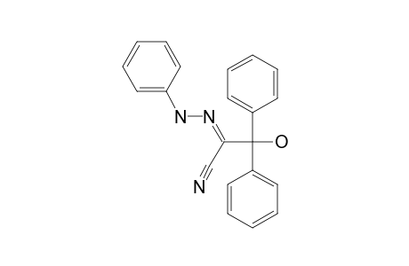 3-HYDROXY-3,3-DIPHENYL-2-PHENYL-HYDRAZONOPROPANE-NITRILE