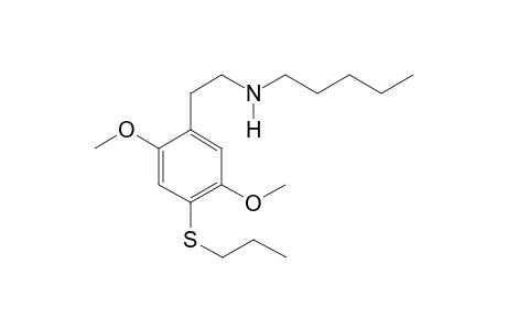 N-Pentyl-2,5-dimethoxy-4-(propylthio)phenethylamine