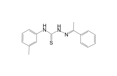 1-Phenylethanone N-(3-methylphenyl)thiosemicarbazone