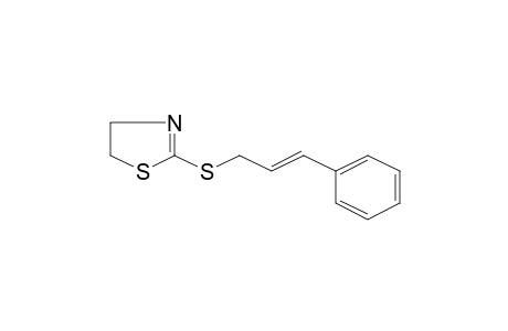 Thiazole, 4,5-dihydro-2-(3-phenyl-2-propenyl)thio-