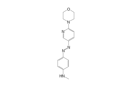 N-Methyl-4-[6-(morpholin-4-yl)pyridin-3-ylazo]aniline