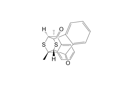 5,13:6,12-Diepithiodibenzo[a,f]cyclodecene-7,14-dione, 5,6,12,13-tetrahydro-5,12-dimethyl-, (5.alpha.,6.beta.,12.beta.,13.alpha.)-