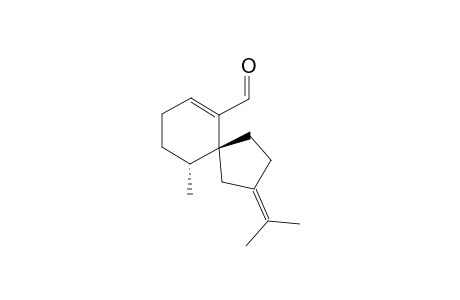 rel-(5R,10R)-2-Isopropylidene-10-methylspiro[4.5]dec-6-ene-6-carbaldehyde