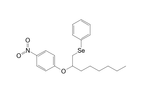 1-Nitro-4-(1-phenylselanyloctan-2-yloxy)benzene