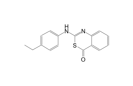 2-(4-ethylanilino)-4H-3,1-benzothiazin-4-one