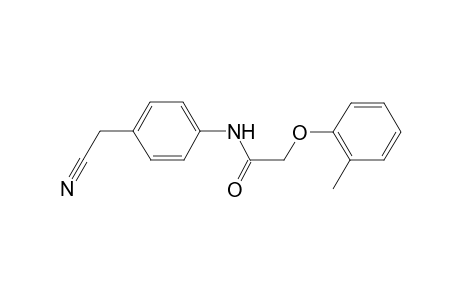 Acetamide, N-(4-cyanomethylphenyl)-2-O-tolyloxy-