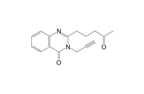 2-(4-ketopentyl)-3-propargyl-quinazolin-4-one