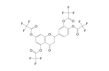 2-(3,4-di(Trifluoroacetyl)oxyphenyl)-2,3-dihydro-5,7-di(trifluoroacetyl)oxy-4H-1-benzopyran-4-one