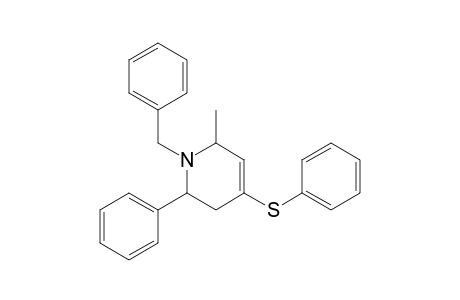1-Benzyl-2-methyl-6-phenyl-4-(phenylthio)-1,2,5,6-tetrahydropyridine