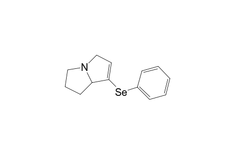 1H-Pyrrolizine, 2,3,5,7a-tetrahydro-7-(phenylseleno)-, (.+-.)-