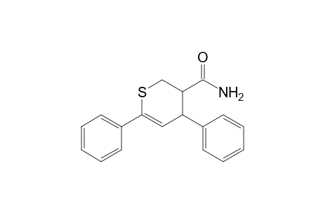 2H-Thiopyran-3-carboxamide, 3,4-dihydro-4,6-diphenyl-