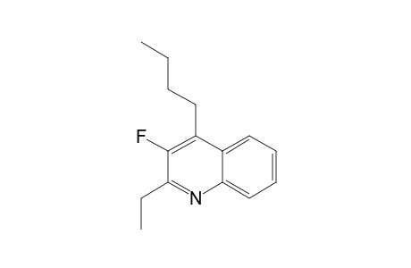 4-BUTYL-2-ETHYL-3-FLUOROQUINOLINE