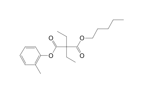 Diethylmalonic acid, 2-methylphenyl pentyl ester