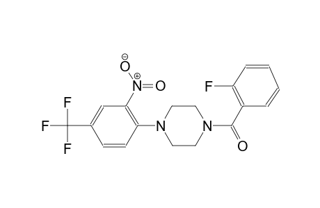 piperazine, 1-(2-fluorobenzoyl)-4-[2-nitro-4-(trifluoromethyl)phenyl]-