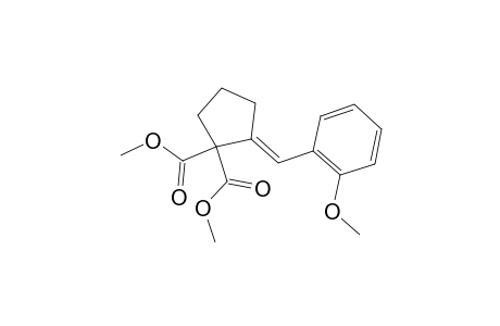 (E)-1,1-Dimethoxycarbonyl-2-o-anisylidenecyclopentane