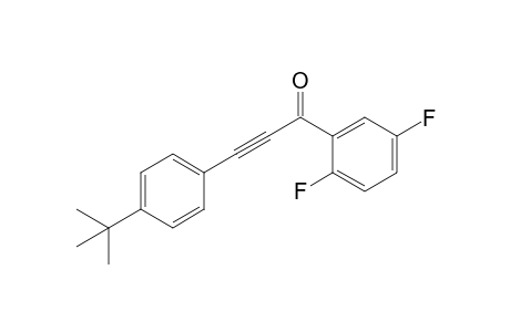 3-(4-tert-Butylphenyl)-1-(2,5-difluorophenyl)prop-2-yn-1-one