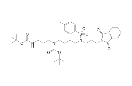 O,O'-Di(tert-butyl)-N-{4-{N-[3-(phthalimido)propyl]-N-tosylamino}butyl}-N,N'-(propan-1,3-diyl)bis[carbamate]