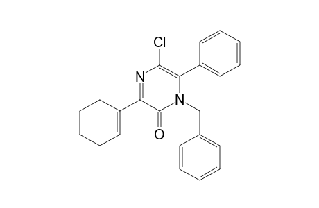 1-Benzyl-5-chloro-3-(1-cyclohexenyl)-6-phenyl-2(1H)-pyrazinone