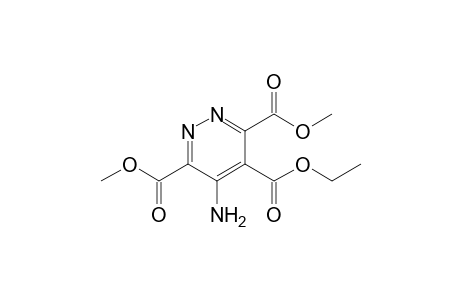 4-Ethyl-3,6-dimethyl 5-aminopyridazine-3,4,6-tricarboxylate