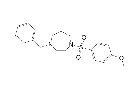 1H-1,4-Diazepine, hexahydro-1-[(4-methoxyphenyl)sulfonyl]-4-(phenylmethyl)-