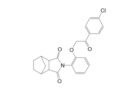 2-(2-(2-(4-chlorophenyl)-2-oxoethoxy)phenyl)hexahydro-1H-4,7-methanoisoindole-1,3(2H)-dione