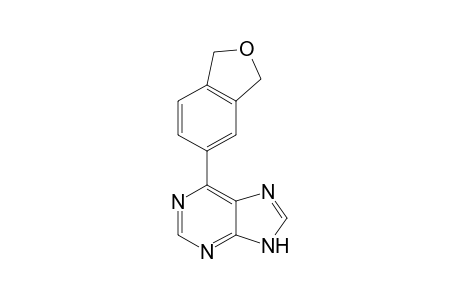 6-(1,3-dihydro-2-benzofuran-5-yl)-7H-purine