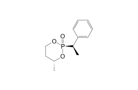 trans-(R')-2-(1-Phenylethyl)-2-oxo-(R)-4-methyl-1,3,2-dioxaphosphorinane