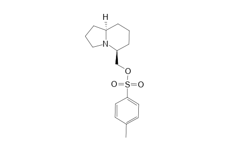5-(p-Toluenesulfonyloxymethyl)indolizidine