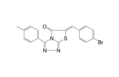 (6Z)-6-(4-bromobenzylidene)-3-(4-methylphenyl)[1,3]thiazolo[2,3-c][1,2,4]triazol-5(6H)-one