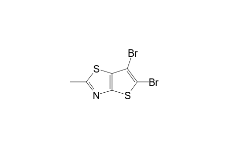 2-Methyl-5,6-dibromothieno[2,3-d]thiazole