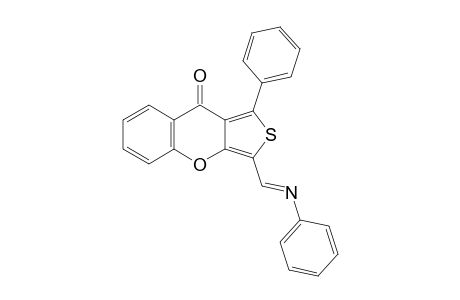 1-Phenyl-3-[(phenylimino)methyl]-9H-thieno[3,4-b]chromen-9-one